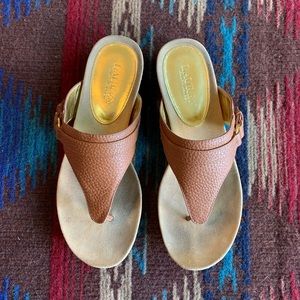 LAST CHANCE! Ralph Lauren Brown Sandal